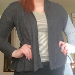 Dark Grey Cardigan